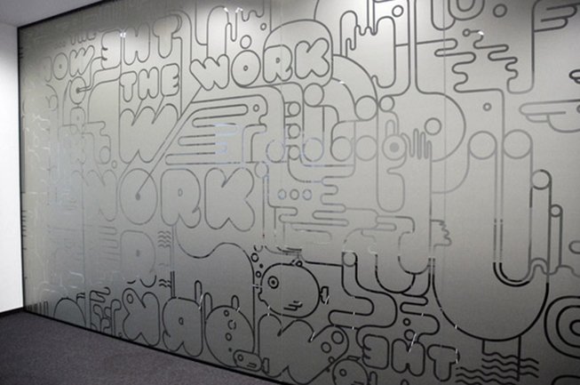 Sandblasting Decoration Film